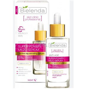 ������ �������� ������������� ��������� ��� ���� � ��������� Bielenda Skin Clinic Professional Actively Rejuvenating Anti-Age Night Serum