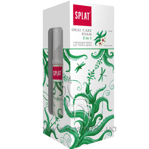 ��������� ����� ��� ����� � ����� 2�1 ����� � ������ ������ SPLAT Oral Care Foam 2in1