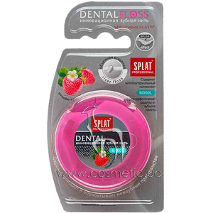 ������ ���� � �������� �������� 30� SPLAT Professional Dental Floss with Strawberry