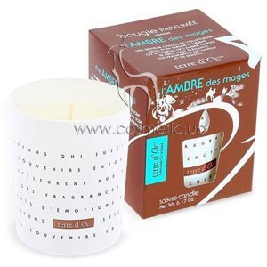 ����� ������������� ����������� ������� Terre d'Oc aromatic Candle Magic Amber