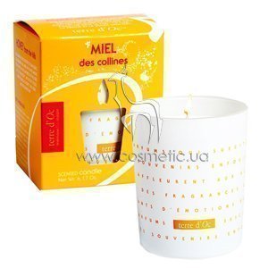 ����� ������������� ������������� ��� Terre d'Oc Aromatic Candle Miel de Collines