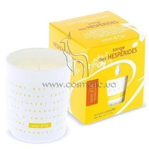 ����� ������������� ������ ���������� Terre d'Oc Aromatic Candle Songe des Hesperides