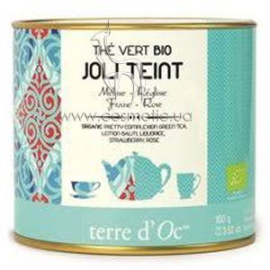 ������������ ������� ��� ��� ��������� ������ ���� Terre d'Oc Organic Green Tea Joli Teint