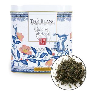 Органический белый чай с персиком и абрикосом Terre d'Oc Organic The Blanc Peche & Abricot