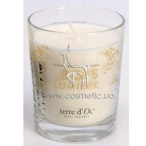 ������������� ����� ���������� ��� Terre d'Oc Scented Candle Illuminated Wood