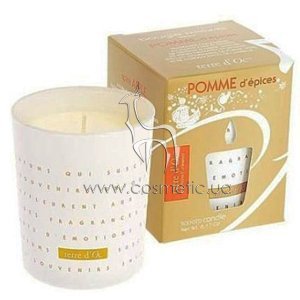 ����� ������������� ������� � ���������� Terre d'Oc Scented Candle Spice Apple