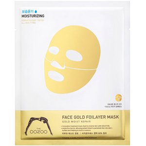 ����������� ����� ��� ���� ������� The Oozoo Face Gold Foilayer Mask