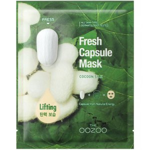 ����� ��� ���� � ��������-����������� ����� The Oozoo Fresh Capsule Mask Cocoon Silk