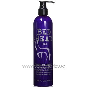 ���������� ��������� ������� TIGI Bed Head Dumb Blond Purple Toning Shampoo