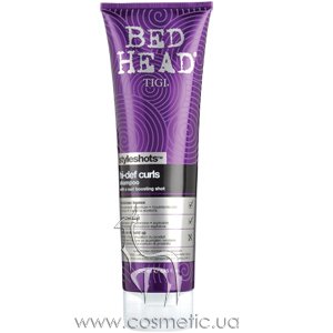 ���������� ����� � ���������� �� ��������� ������� TIGI Bed Head Styleshots Hi-Def Curls Shampoo