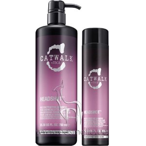 ����������� � ����������������� ������� ��� ���� ����� ����� TIGI Catwalk Headshot Reconstructive Shampoo