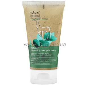 ���������� ����-����� ��� ���� Tolpa Green Mattifying Gel-Scrub