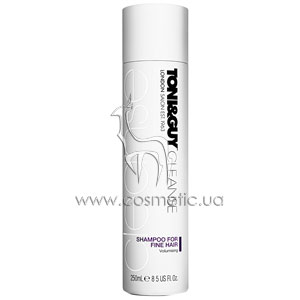 ������� ��������� ������� ��� ������ ����� Toni&Guy Cleanse Shampoo For Fine Hair