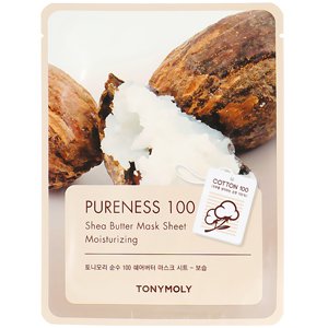 �������� ����� � ���������� ����� �� Tony Moly Pureness 100 Shea Butter Mask Sheet
