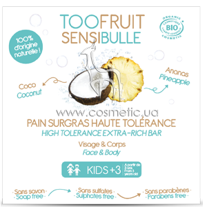 ���� ������� � ����� TooFruit Sensibulle Pineapple Coco Soap