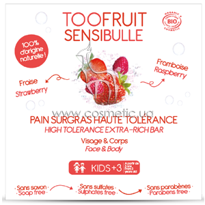 ���� ��������� � ������ TooFruit Sensibulle Raspberry Strawberry Soap