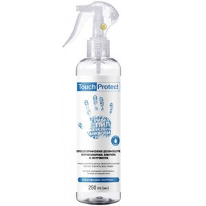 ���������� ����� ��� ����������� ���, ���� � ������������ Touch Protect Antiseptic Spray