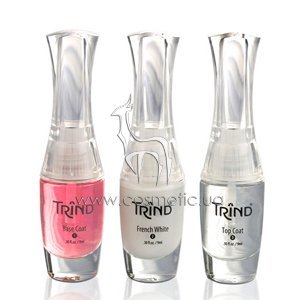����� ��� ������������ �������� ������� Trind French Manicure Set Pink