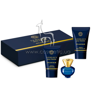 ����� Versace Blue Dylan Pour Femme Mini Set