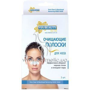 ��������� ������� ��� ���� (3 ��.) Via Beauty Nose Mask