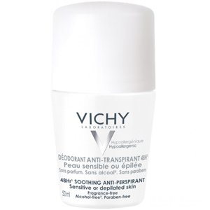 ��������� ����������-�������������� �48 ����� ��� �������������� ���� Vichy Sensitive Anti-Transpirant 48H