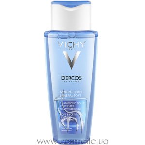 ���������� ������� � ���������� ��� ���������� ����� Vichy Dercos Mineral Soft Soft & Fortifying Shampoo