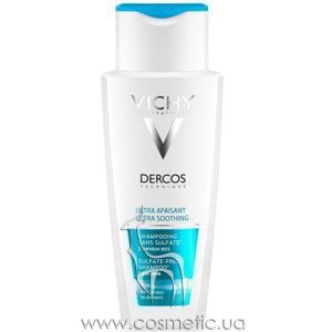 ������������� ������������� ������� ��� ����� ����� Vichy Dercos Ultra Soothing Sulfate Free Shampoo Dry Hair