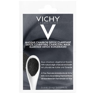 �����-������ � ����� � �������� ��� ��������� �������� ���� ���� Vichy Detox Clarifying Charcoal Mask