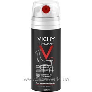 ������� ����������-����� Vichy Homme Anti Perspirant Triple Diffusion 72H