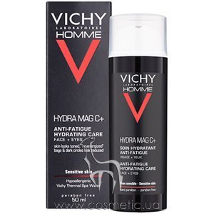 ����������� �������� ��� ���� � ������� ���� Vichy Homme Hydra Mag C+ Anti-Fatigue Hydrating Care