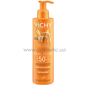 �������-����� � ����������� �����-����� Vichy Ideal Soleil Anti-Sand Milk SPF 50+
