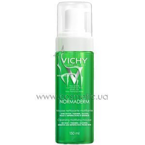 ��������� ���������� ����� ��� ������ � �������������� ���� Vichy Normaderm Cleansing Mattifying Foam