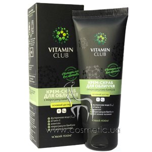 ����-����� ��� ���� � �������������� ������� VitaminClub Face Scrub Cream