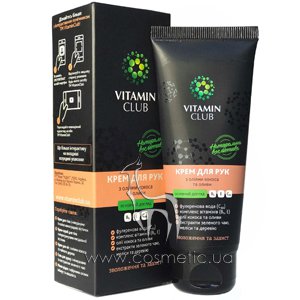 ���� ��� ��� � ������� ������ � ����� VitaminClub Hand Cream with Coconut and Olive Oils