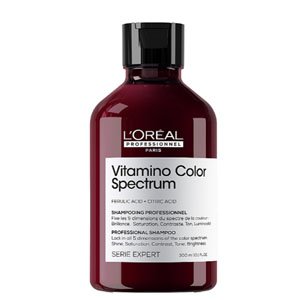 ������� ��� �������� ������ � ���������� 5 ��������� ��������� ������� ����� ����������� ����� L'Oreal Professionnel Serie Expert Vitamino Color Spectrum Shampoo