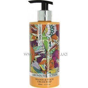 ������ ����-���� ��������� � ������ Vivian Gray Aroma Selection Orange & Peach Cream Soap