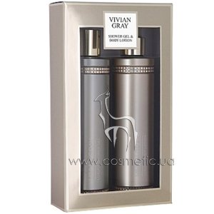 ����� ��� ���� Vivian Gray Brown Crystals Set