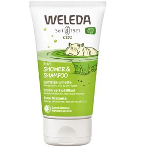 �������-���� ��� ���� � ����� Weleda 2 in 1 Shower & Shampoo Zesty Lime
