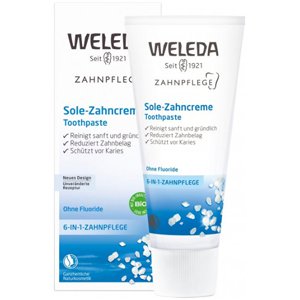 ������ ����� � ����������� ����� Weleda Sole Zahncreme
