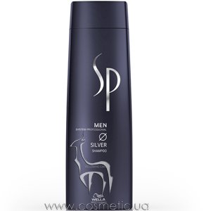 ������� � ����������� ������� ��� ����� ����� Wella SP MEN Silver Shampoo