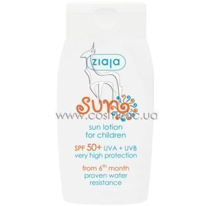 ������ ��� ������ SPF50 Ziaja Body Sun Lotion SPF50