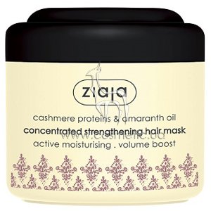 ����������� ����� ��� ����� � ���������� �������� Ziaja Cashmere Proteins Strengthening Mask