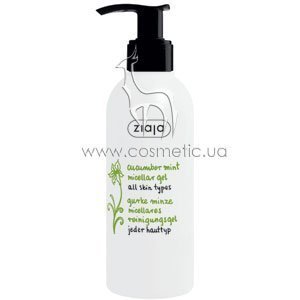 ����������� ��������� ���� ������ � ���� Ziaja Cucumber Mint Micellar Gel