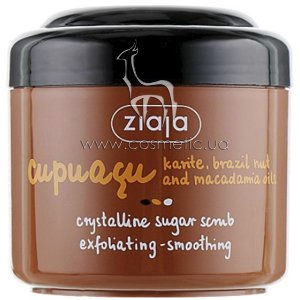 �������������� �������� ����� ��� ���� ������� Ziaja Cupuacu Crystalline Sugar Scrub