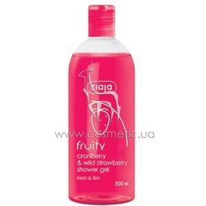 ���� ��� ���� ������ � �������� Ziaja Fruity Cranberry & Wild Strawberry Shower Gel