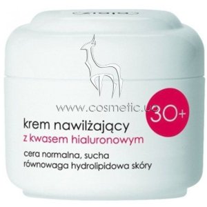 ����������� ���� � ������������ �������� 30+ Ziaja Moisturizing Cream 30+