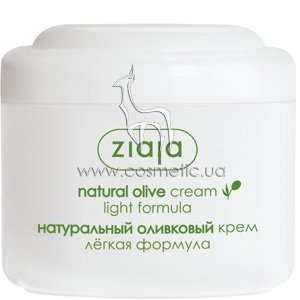 ����������� ��������� ���� ��� ���� ����� ������� Ziaja Natural Olive Cream Light Formula