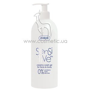 ���� ��� ���� � ���� ��� �������������� ���� Ziaja Sensitive Skin Face and Body Gel
