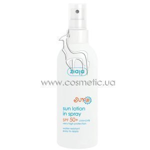 ������ ����������� ����� SPF 50 Ziaja Sun Lotion In Spray SPF 50