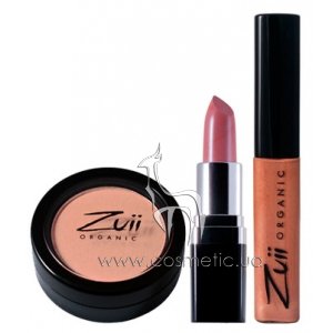 ����� ������������ ��������� � ���������� �������� Zuii Organic Peach Color Set